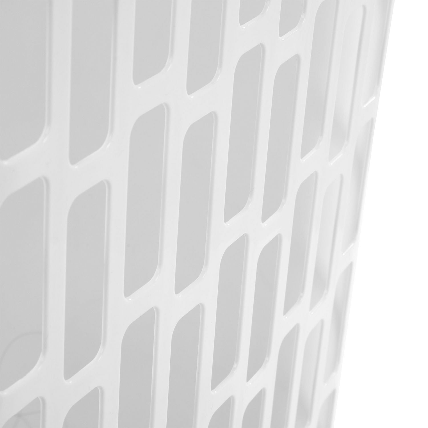 Sterilite Manne à Linge Ouverte Rectangulaire, Blanc