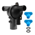 thumbnail image 3 of Manual Drain Water Distribution Housing Assy 863631T1 for Mercury Mercruiser Inboard 4.3,5.0,5.7,6.2, 3 of 5
