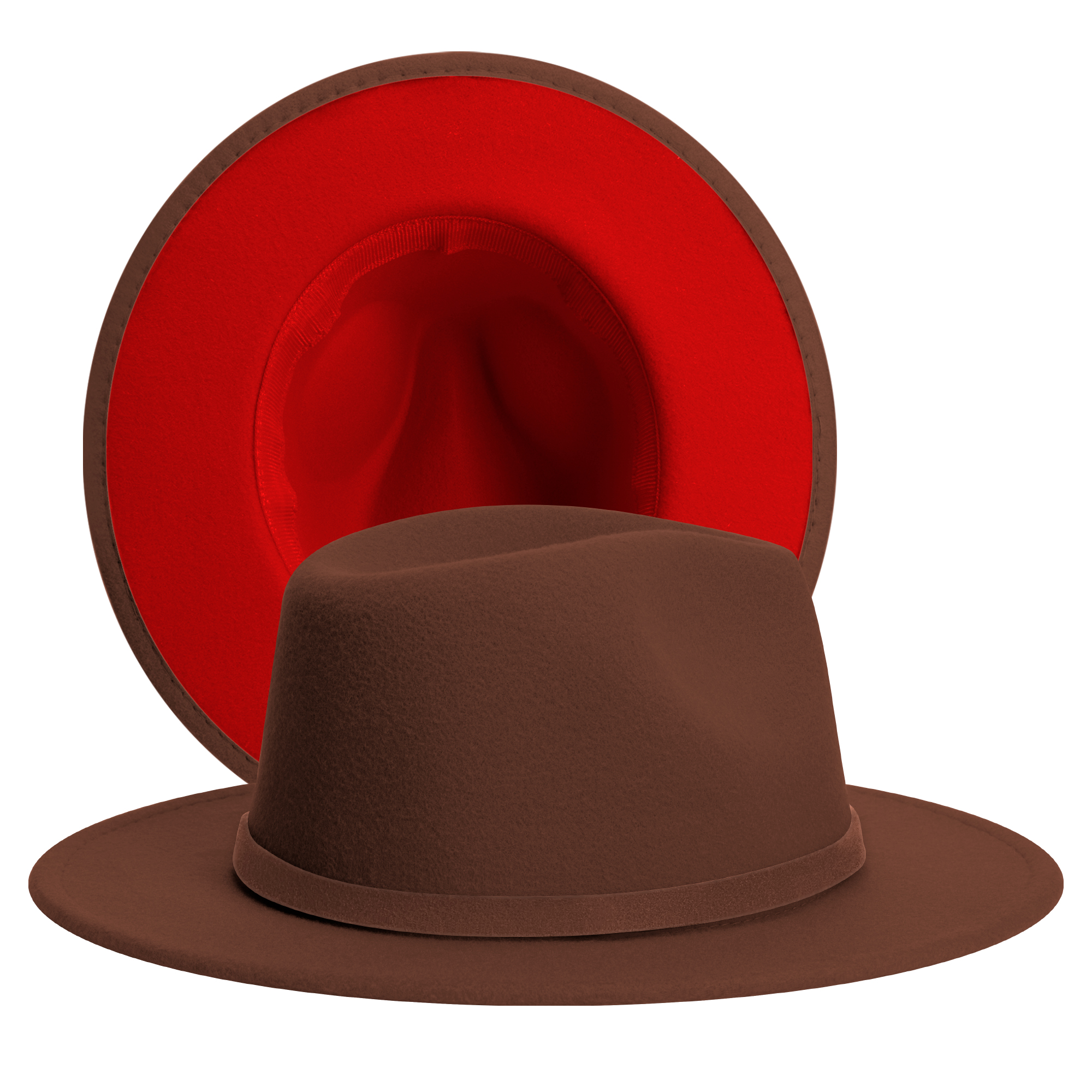 Wide Brim Fedora Hat 
