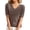 Coffee, variant on Womens Summer V Neck T Shirts Casual Short Sleeve Flowy Tops Loose Fit Basic Tees Cute Lightweight Blouses 2026 Trendy Spring Outfits Clothes, Blue, M