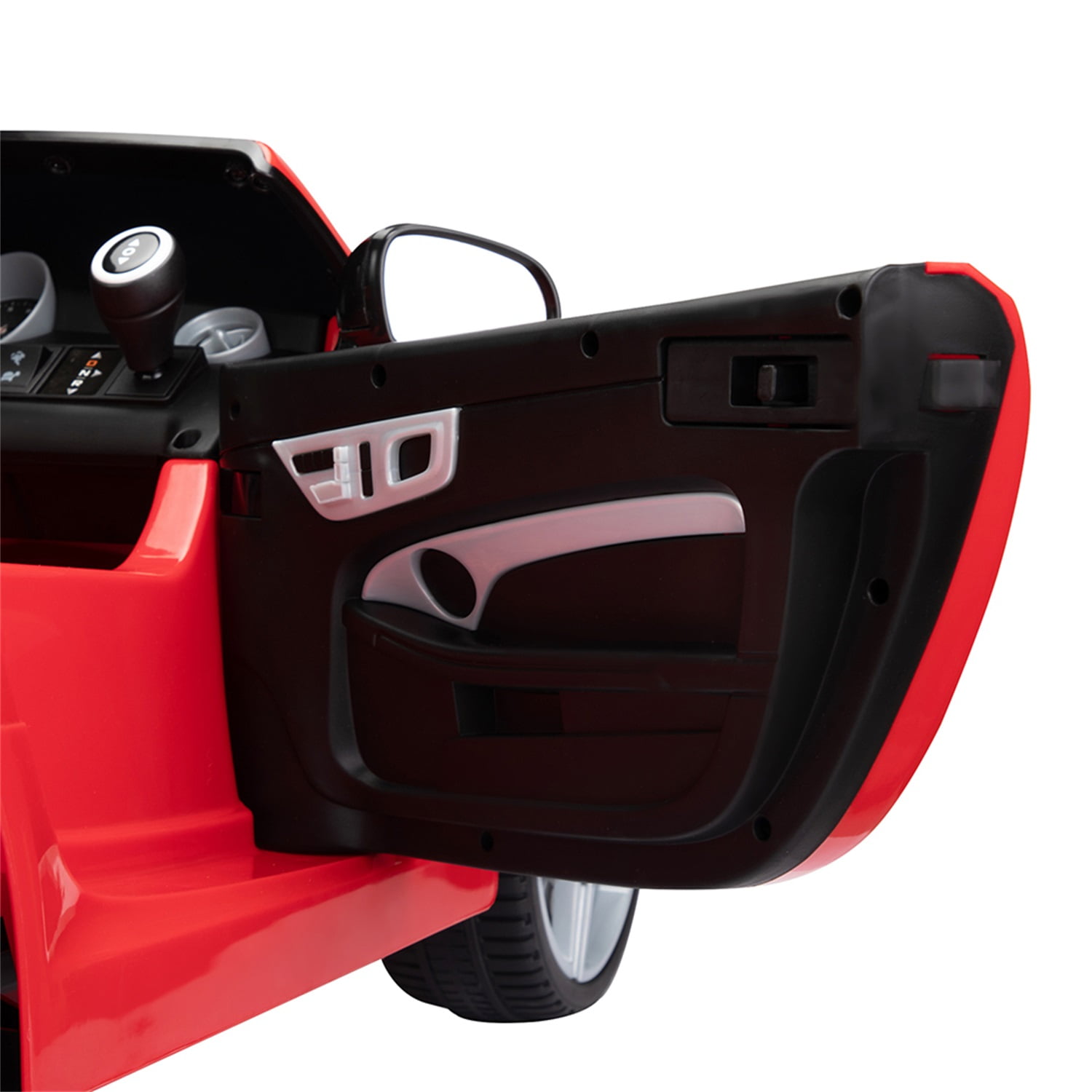 CIPACHO 12V Electric Battery Powered Ride On Car for Kids, Electric Vehicles for Boys Girls, with Remote Control MP3 LED Lights, Red CIPACHO 12V Electric Battery Powered Ride On Car for Kids, Electric Vehicles for Boys Girls, with Remote Control MP3 LED Lights, Red