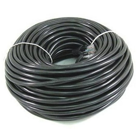 - Cable N Wireless 200 ft CAT5 CAT5e LAN Network Ethernet Patch Cable Black
