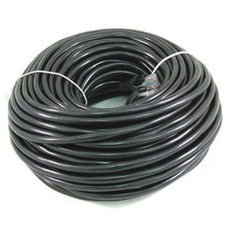 Cable N Wireless 200 ft CAT5 CAT5e LAN Network Ethernet Patch Cable Black