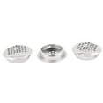 thumbnail image 1 of Kitchen Bathroom Metal Round Outlet Sink Basin Strainer 35mm Dia 3 Pcs, 1 of 2