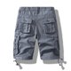 thumbnail image 3 of pstuiky Pantalones cortos para hombre, Pantalones cortos cargo de talla grande para hombre, con múltiples bolsillos, holgados, para playa y verano Pantalones cortos de baloncesto, 3 of 3