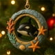 thumbnail image 1 of Adornos navideños, adornos navideños, regalos navideños Adorno navideño Un helicóptero, 1 of 3