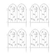 thumbnail image 2 of metálicas para jardín de 4 piezas, metálicas para jardín, resistentes a la oxidación, barrera para animales, 2 of 8