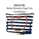 thumbnail image 4 of Bolsa de Maternidad para la Lactancia Con Cambiador - Azul Marino - PÜR, 4 of 4