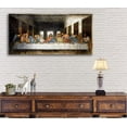 thumbnail image 4 of Aaheei The Last Supper by Leonardo Da Vinci Wall Art Canvas Print, Classic Painting Reproduction Poster Decor for Bedroom Living Room Office, 4 of 5