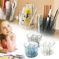 thumbnail image 4 of Porte-Stylo Rotatif en Solde, Porte-Stylo Rotatif Style Simple Porte-Stylo Mignon Étagère Bureau Étudiant Lycée Boîte de Rangement pour Papeterie, Porte-Stylo, 4 of 4