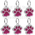 thumbnail image 1 of Wholesale 100Pcs  Rhinestone Custom Dog Tag Engraved Pet Dog Collar Accessories Personalized Puppy ID Tag Paw Name Tags Pendant ShopWise Round, 1 of 12