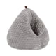 thumbnail image 4 of Cama para gatos, cueva, escondite, base antideslizante, cálida y suave, nido de felpa suave para conejos, erizos, hámsteres y conejos de interior. gris, 4 of 6