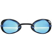 Arena Swedix Mirror Race Swim Goggle, Smoke/Blue/Black, One Size
