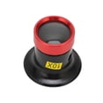thumbnail image 3 of Jewelers Magnifying Glass, Jewelers Eye Loupe Magnifier 10X Red And Black Portable  For Watch Repair For Jewelry, 3 of 8