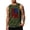 Army Green, variant on Men's America 250 Years Tank Top with Patriotic Flag Graphic and Sleeveless Design Featuring Vintage Distressed Print for Independence Day 2026 Memorial Day Celebrations Army Green L