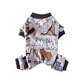 thumbnail image 3 of Pet Dog Fleece Sweater Warm Harness Vest Winter Puppy Apparel Jumper Coat Jacket, 3 of 6