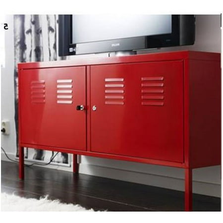 Ikea Red Cabinet Stand Multi Use Lockable 3726 225 202 Walmart Com