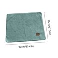thumbnail image 3 of Herringbone Furniture Protector Mat | Sofa Cover | Stain Resistant | Pet Hair & Scratch Guard | Easy Machine Wash | Durable Upholstery Saver | 70x90cm | 25.5x35.5in | 1 Pack, 3 of 3