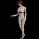thumbnail image 2 of Conjunto para niñas Yotijar 1/6 traje de baño negro, 2 of 6