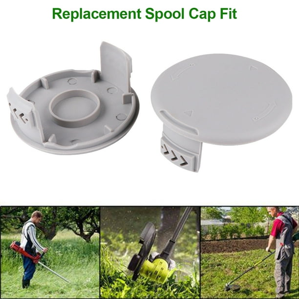 2PCS Replacement Spool Cap Durable Convenient Grass Trimmer Parts