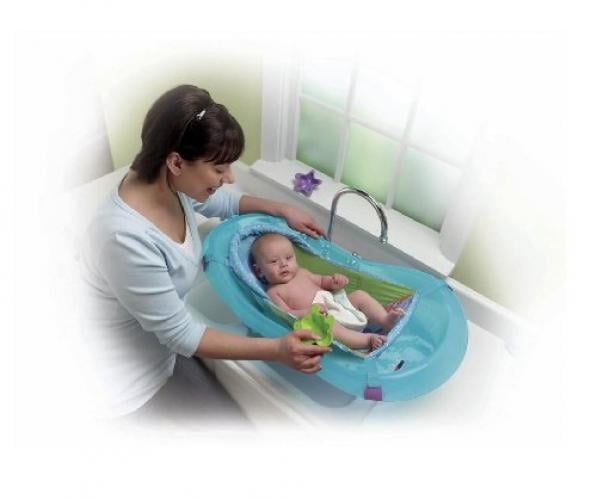 fisher price baby bath tub ocean blue