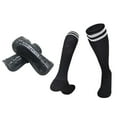 thumbnail image 2 of Soccer Shin Guards for Youth Kids Toddler, Protective Soccer Shin Pads & Sleeves Equipment - Football Gear for 3 -12 Children Teens Boys Girls Black S, 2 of 5