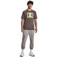 thumbnail image 2 of Camiseta de Manga Corta Under Armour para Hombre en Ash Taupe Talla XS, 2 of 5
