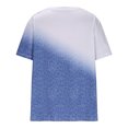 thumbnail image 4 of Posijego Hauts Grande Taille pour Femmes avec Imprimé Graphique Cœur Manches Courtes T-Shirts d'Été Tunique pour Femmes, 4 of 7