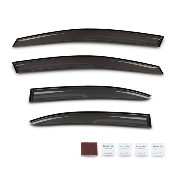 Rain Guard Window Vent Visor Fit For 2006-2011 Honda Civic 4DR Sedan