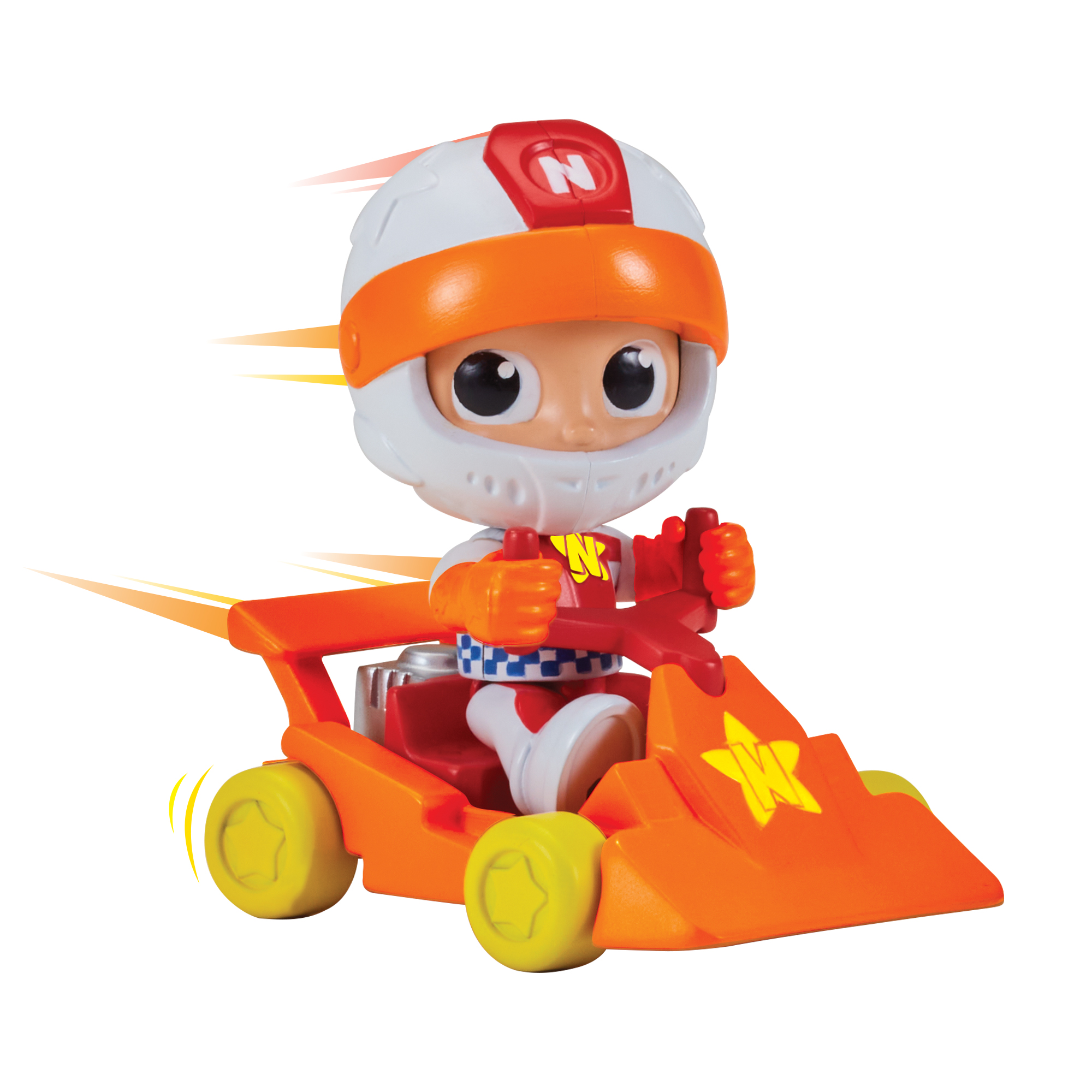 Vlad & Niki 3” Firefighter Vlad and Racer Niki 2-Figure Bundle with Accessories and Surprise Bonuses