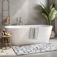 thumbnail image 2 of Gray Pioneer Flower Pattern Kitchen Rug Mat,Kitchen Runner Rugs Non Skid Washable,Decorative Kitchen Floor Mats for Kitchen,Sink,Laundry,17"x47.2", 2 of 7
