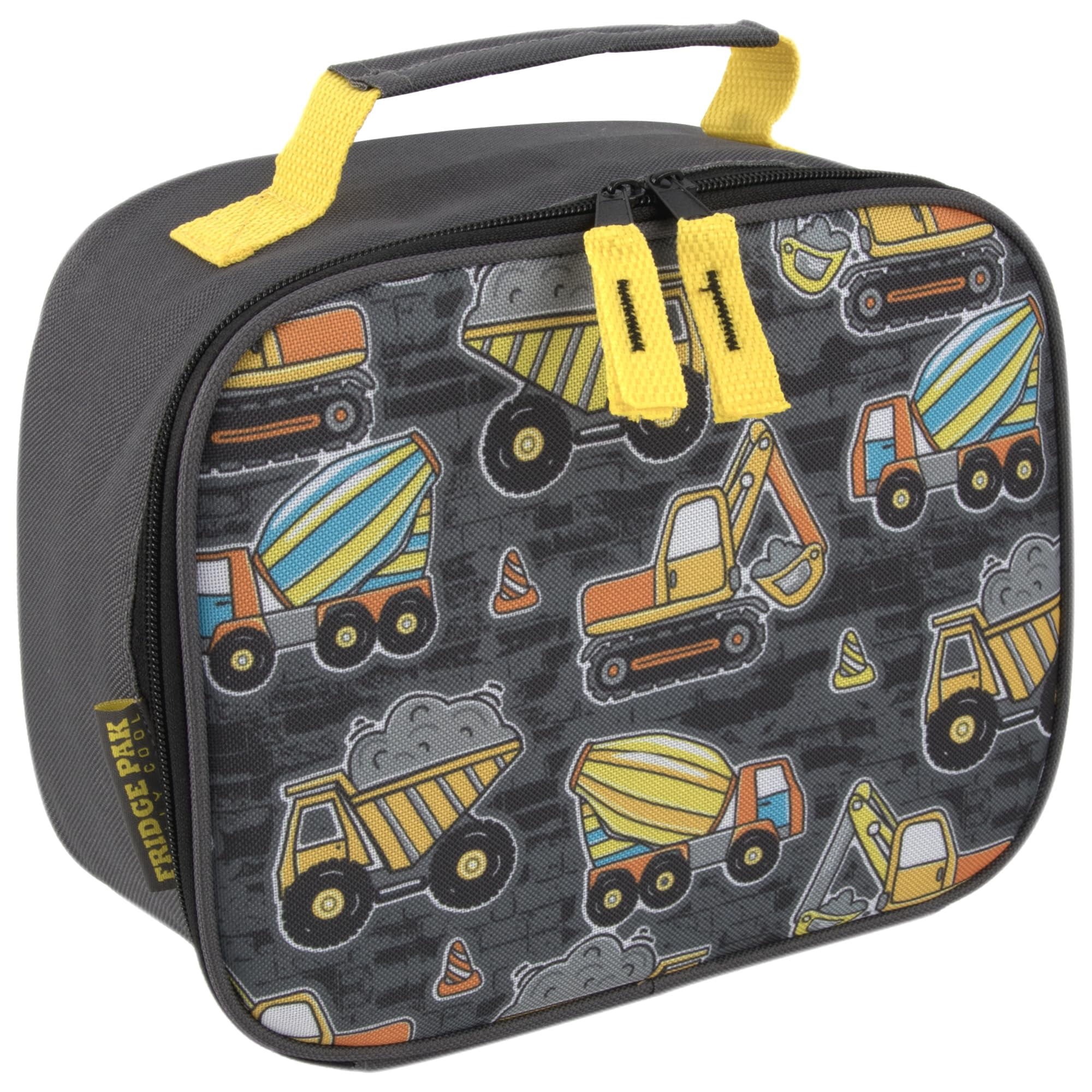 24 Pack of Soft Shell Insulated Lunch Bags for Storing Food, Drinks, Snacks, Napkins and Utensils in Fun Mixed Character Prints