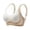 White, variant on Women's Wireless Bra With Seamless Smooth Comfort Wirefree T Shirt Bra