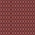 thumbnail image 1 of Ahgly Company Machine Washable Indoor Square Transitional Maroon Red Area Rugs, 5' Square, 1 of 7
