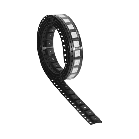 300PCS WS2812B RGB LED Chip 5050SMD White PCB WS2812 Individually Addressable Chip Pixels DC5V