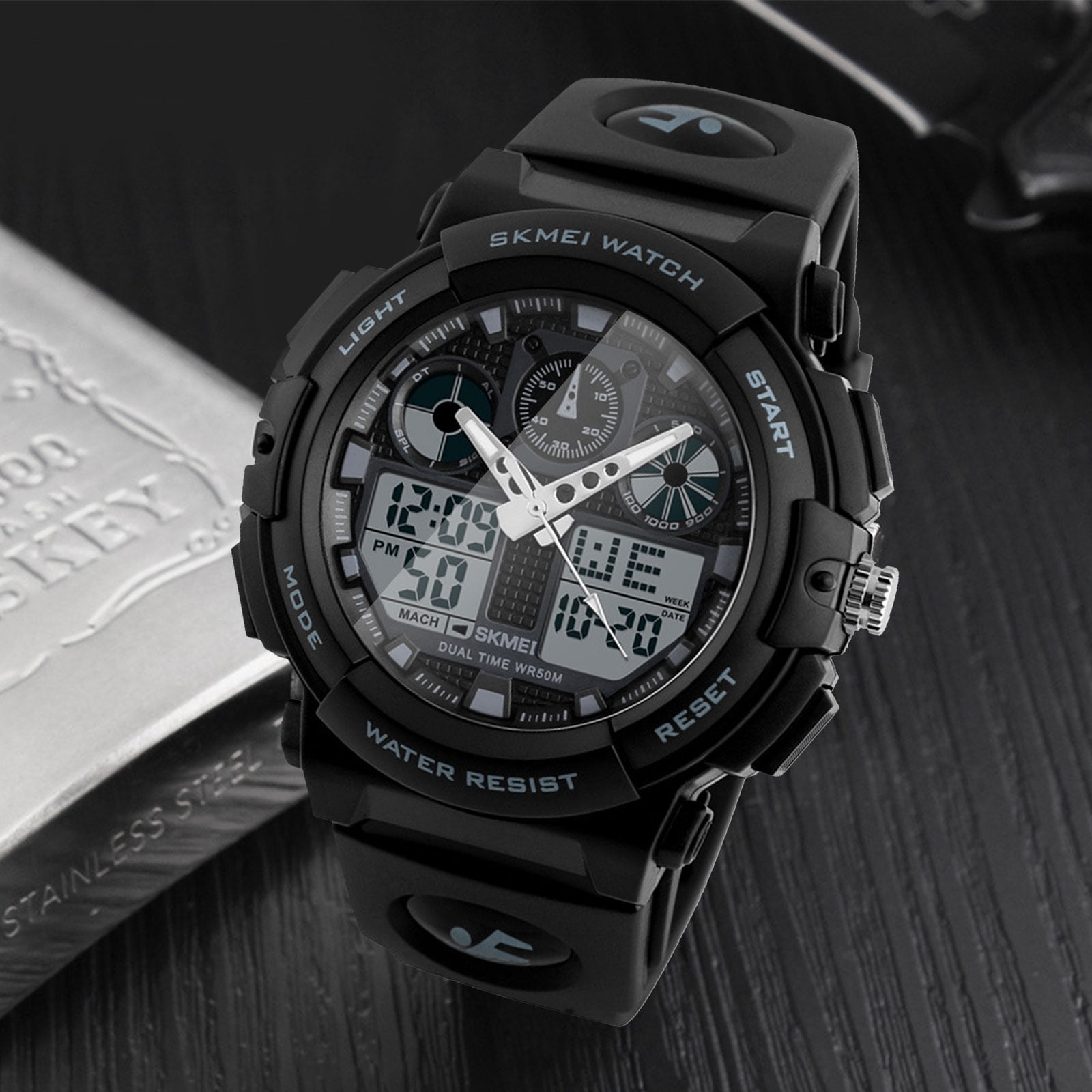 walmart mens waterproof watches