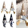 thumbnail image 4 of Christmas Gnomes Plush Santa Doll Snowman Elf Decoration Hanging Ornaments Gifts, 4 of 7