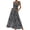 a-Black Womens Summer Dress, variant on Sundresses for Women Casual Summer - Women's Boho Summer V Neck Sleeveless Flowy Beach Party Maxi Dress Leopard Print A Line Swing Tank Dress with Belt