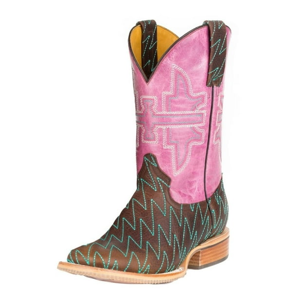 Tin Haul Tin Haul Western Boots Womens Lightning Brown 140210007