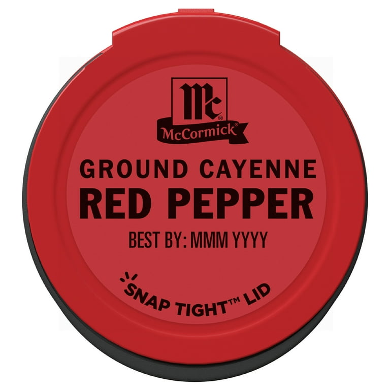 McCormick Non-GMO Kosher Ground Cayenne Red Pepper, Whole Dried