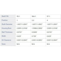 CAM BRNG GM CHEV ISU 2.8L