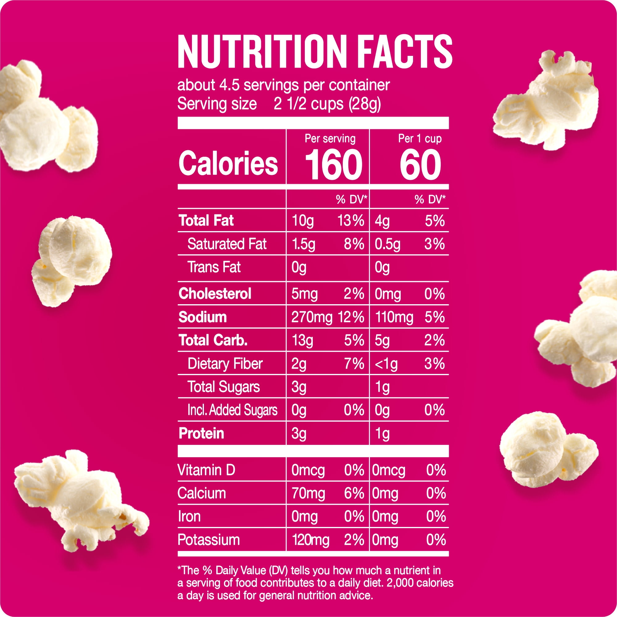 (6 pack) Angie's BOOMCHICKAPOP White Cheddar Popcorn, 4.5 oz.