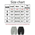 thumbnail image 2 of 1-2 Pack Yoga Pants Butt Lifting Anti Cellulite Sexy Leggings for Women High Waisted Yoga Pants Workout Tummy Control Sport short pant, 2 of 8
