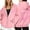 Pink, variant on Shadoumai Breast Cancer Awareness Hoodie For Women 2025 Long Sleeve Full Zipper Hoodies With Pockets Hooded Sweatshirt Fall Winter Jacket