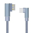 thumbnail image 3 of Maoww Double Elbow Data Cable 8Pin Replacement for Android TYPE-C Nylon Braided Fast Charging Phone Line, 3 of 8