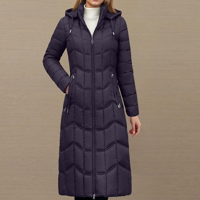 Hauts à Manches Courtes pour Femmes Veste Matelassée Mi-Longue à la Mode avec Poches Cachées