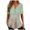 Mint Green, variant on Penkiiy Womens Short Sleeve Tunic and Short Sleeve T Shirts Dressy Casual Tops Blouses Fall Spring Outfits Summer Clothes Cute Tees 2XL Blue
