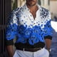 thumbnail image 5 of Camisa de moda para hombre, ropa informal de negocios para hombre, impresión de patrón 3D HD, cómoda, informal, suave, talla grande 5XL, 5 of 5