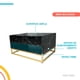 thumbnail image 4 of Mesa para café blanca negro 6.49 pulg Pido Todo MPC01WH-A2, 4 of 7