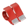 thumbnail image 1 of Unique Bargains 2.5'' Packing Tape Dispenser Heavy Tapes Cutter Adjustable Sealer, Red 2 Pack, 1 of 5